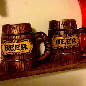 Treasure craft Beer mugs 1961 California (2)